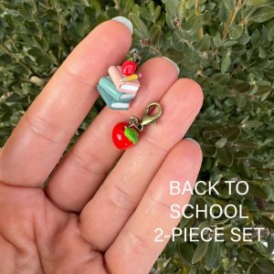 Back to School 2-Charm Set