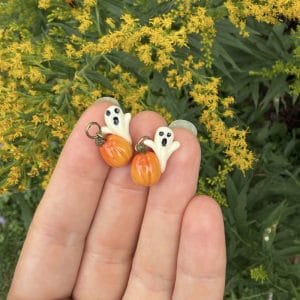 Ghost and Pumpkin